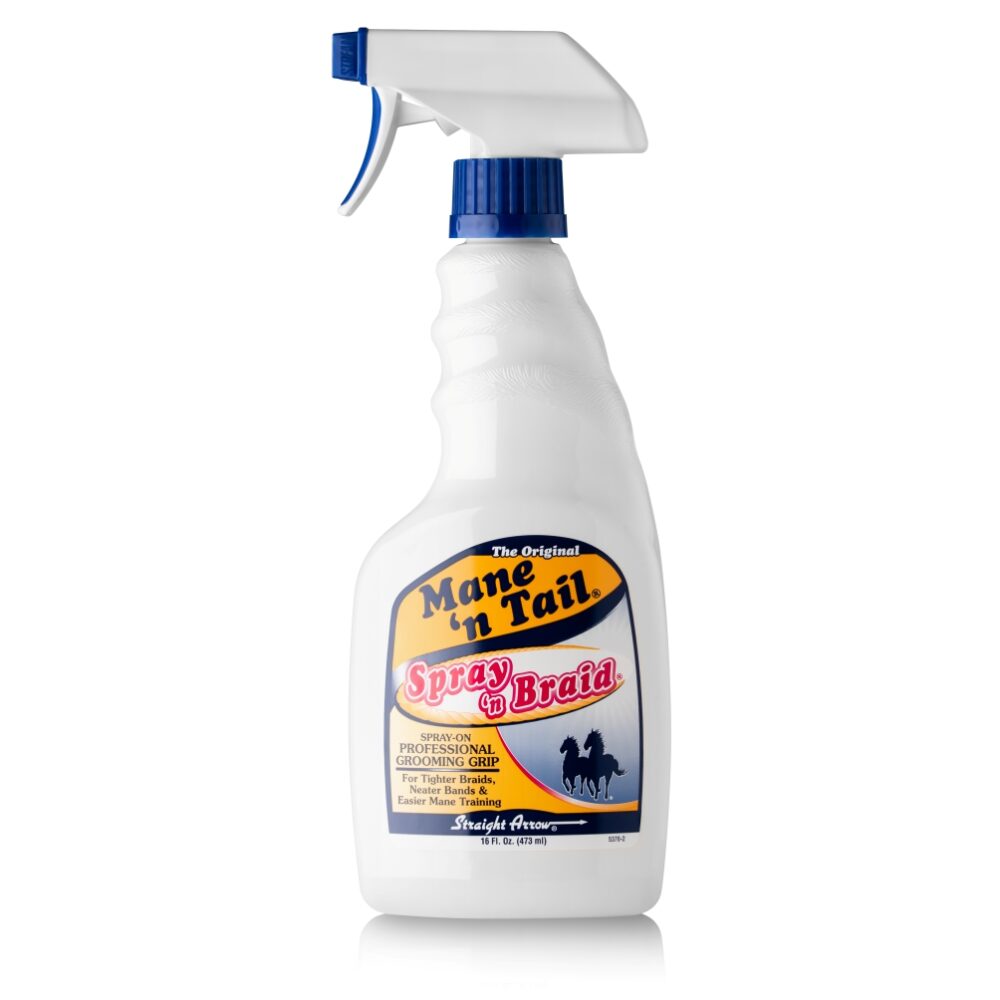 Spray 'n Braid – sprej za čvrste pletenice i oblikovanje grive i repa